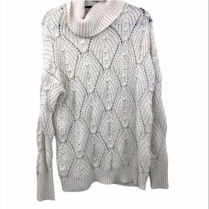A new day  turtleneck cardigan sweater tan XL‎